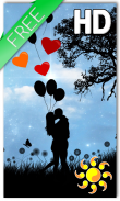 Romantic LWP Free screenshot 0