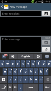 Keyboard for Galaxy S5 screenshot 1