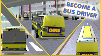 Motorista de ônibus turístico: drive da cidade 3d screenshot 2