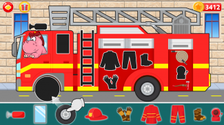 Truck Games: Fireman for kids screenshot 6