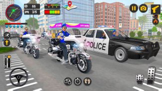 US Police Motor Bike Chase screenshot 0