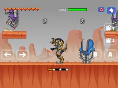 Robot Werewolf Toy Robot War screenshot 4