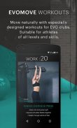 EVOmove Workouts screenshot 2