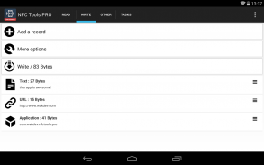 NFC Tools - Pro Edition screenshot 1