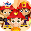 Fireman Kids Puzzles Icon