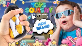 Squishy oyuncaklar sümük antistress topu rahatla screenshot 0