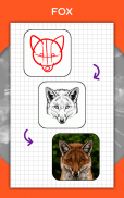 Come disegnare gli animali. Lezioni di disegno screenshot 7