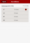 Lely T4C InHerd - Signals screenshot 1