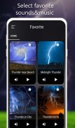 Thunder Soundscapes: Rain sounds, Relax, Meditate screenshot 9