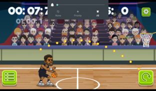 Basket Swooshes - basketball game screenshot 6