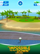 Flick Golf! Free screenshot 2