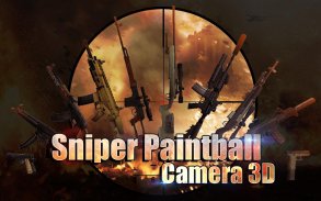 Sniper Paintball Camera 3D screenshot 0