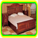 wooden beds: Various designs