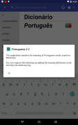 Diccionario portugués screenshot 11
