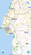 Mapa de Portugal off-line screenshot 1