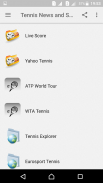 Tennis News and Scores screenshot 1