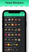 Food Stickers for Whatsapp - Food WAStickerApps screenshot 3