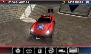 Ô tô xe 3D: Xe cảnh sát screenshot 13