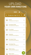 Ringtones App for Android™ screenshot 1