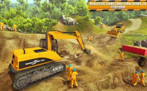 Uphill Road Builder Sim 2019 screenshot 0