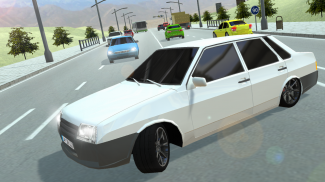 Russian Cars: 99 and 9 in City screenshot 1