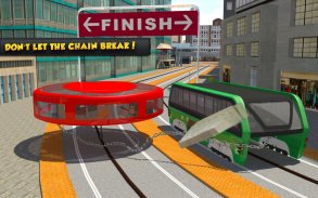 Chained Gyroscopic Bus VS Elevated Bus Simulator screenshot 7