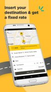 Wetaxi: the fixed price taxi. screenshot 7