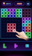 Glow Block Puzzle - 荧光方块拼图消消乐 screenshot 1