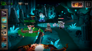 Skull Towers - Castle Defense: çevrimdışı oyunlar screenshot 0
