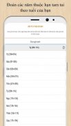 Xem tử vi theo giờ sinh screenshot 8