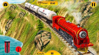 Oil Tanker Train Drive - Train Transport 2018 screenshot 0