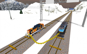 Chained Trains - Impossible Tracks 3D screenshot 0
