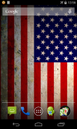 Flag of USA Live Wallpaper screenshot 1