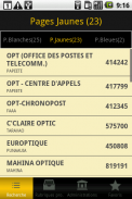 Annuaire OPT screenshot 1