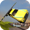 Flying Limo Car Simulator Icon