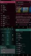 J Dark Ice Substratum Theme screenshot 2