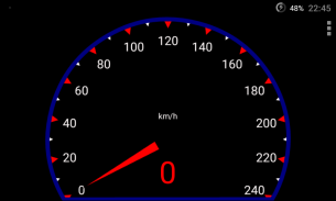 Simple GPS Speedometer Free screenshot 0