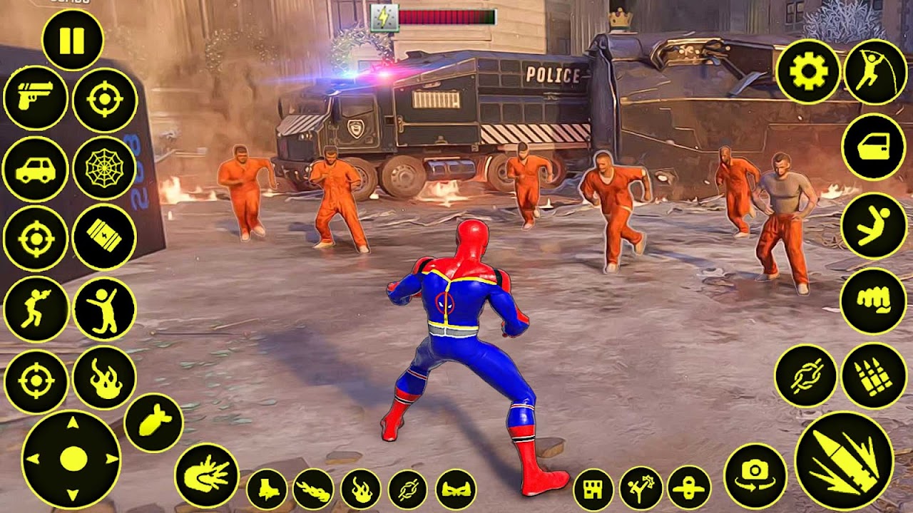 Spider Rope Hero Man Games Game for Android - Download