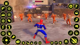 Spider Rope Hero Man Games screenshot 0
