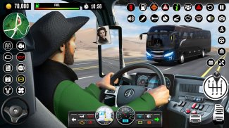 公共汽车 驾驶 学校 公共汽车 游戏 教练 停车处 模拟器 screenshot 7