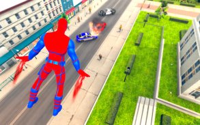 Superhero Captain Robot Flying Newyork City War screenshot 6