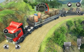 Road Train Truck Driving Sim: Long Trailer Cargo screenshot 1