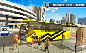 City School Bus Driving Simulator :Coach Bus Games screenshot 6