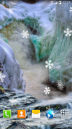 Winter Waterfalls Wallpaper screenshot 4