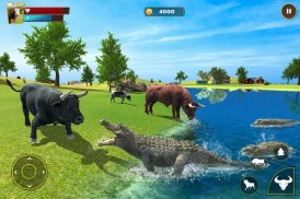 Angry Bull Family Survival 3D screenshot 4