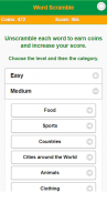 Word Scramble Game screenshot 2