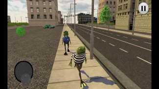 Frog Simulator City Free screenshot 3