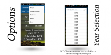 Calendars (En, Bn, Ar) screenshot 5