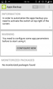 Backup manager for apps & data screenshot 0