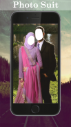 Hijab Wedding Couple Suit screenshot 1